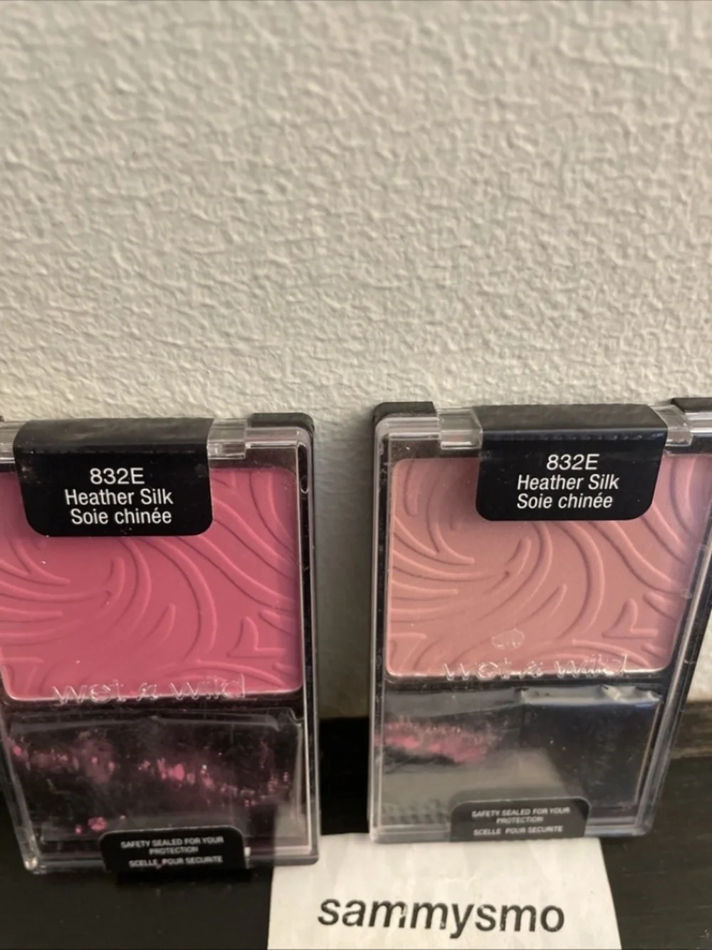 Wet n Wild Coloricon Blusher, Original Blush 832E HEATHER SILK x2 READ DESCRPTN